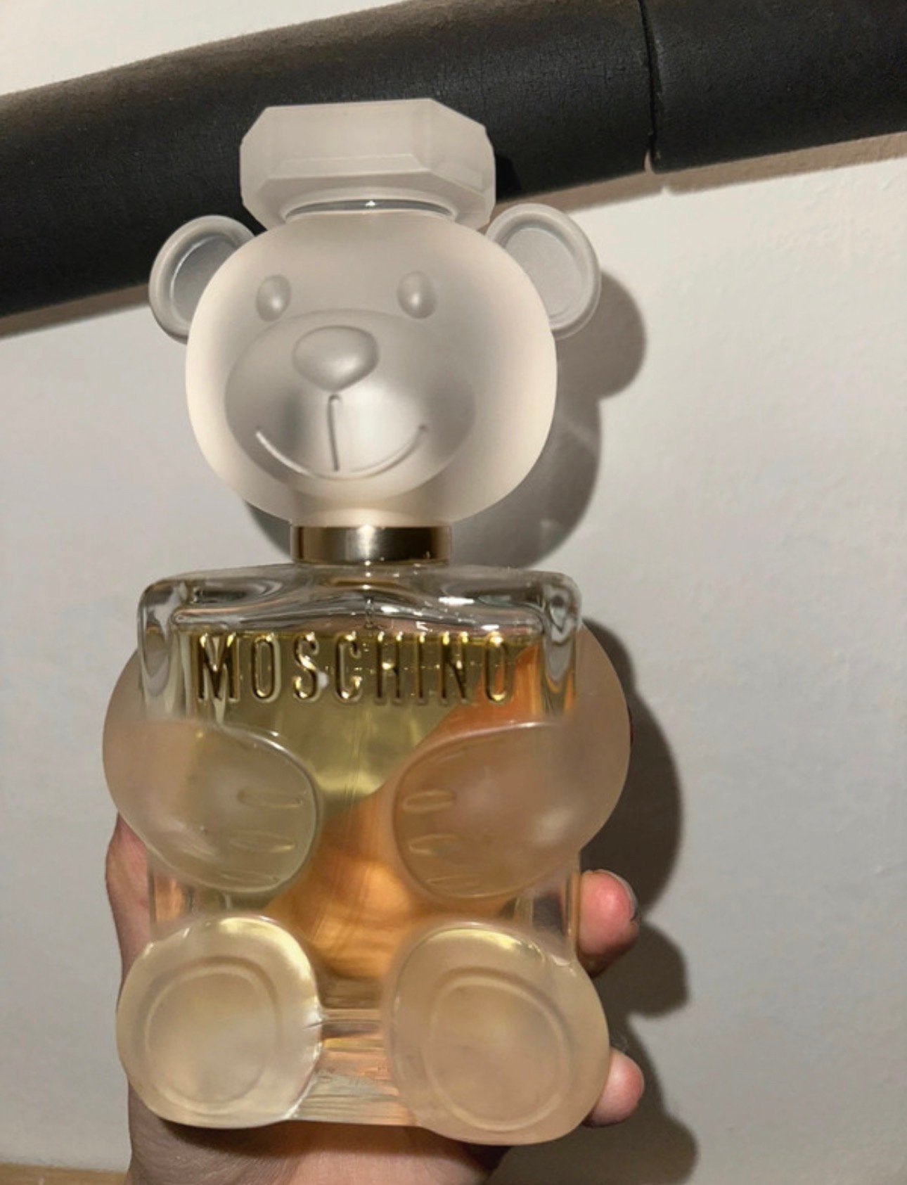 Moschino parfum 100ml, Ophalen of Verzenden, Zo goed als nieuw, Parfumfles