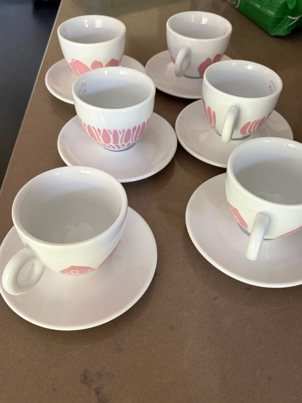 Illy Michael Lin Anteprima Cappuccino Kopjes en Schotels (6), Ophalen of Verzenden, Zo goed als nieuw, Overige stijlen, Kop(pen) en/of Schotel(s)