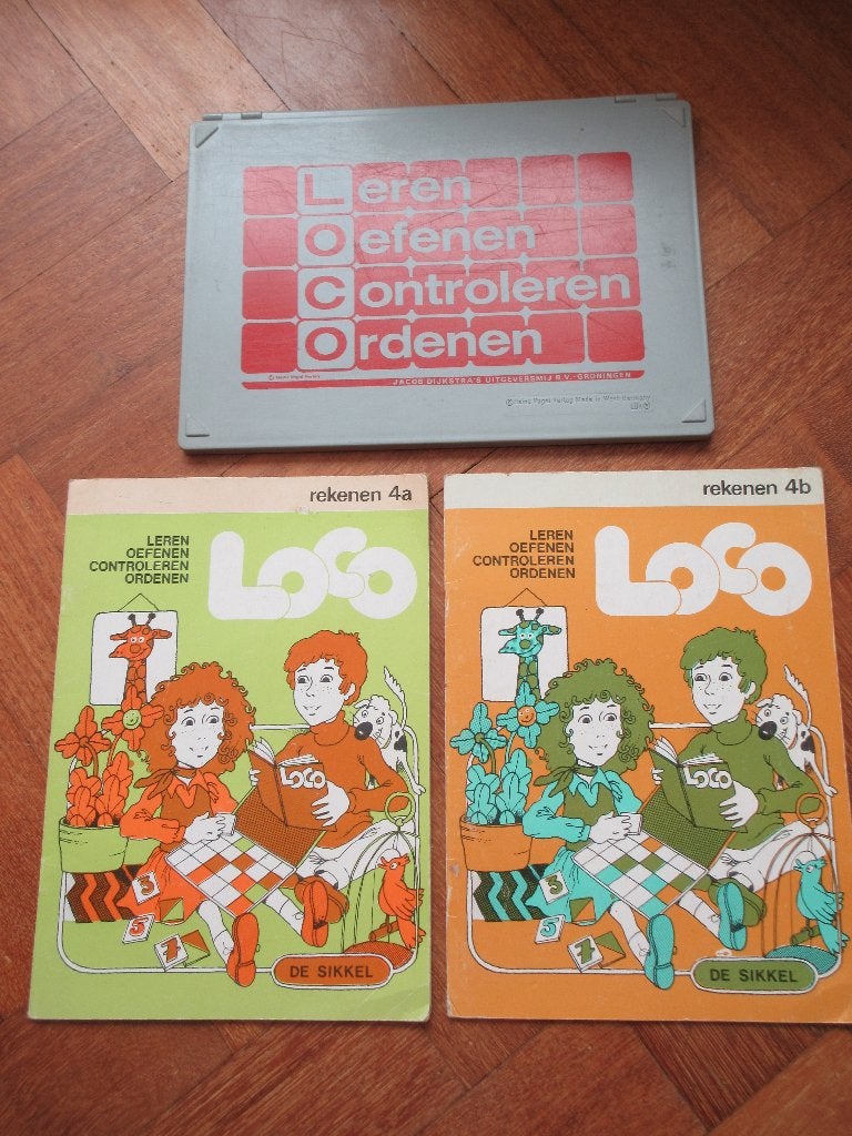 Loco Maxi : doos + 2 boekjes  rekenen groep 6, Ophalen of Verzenden, Gebruikt, Puzzelen