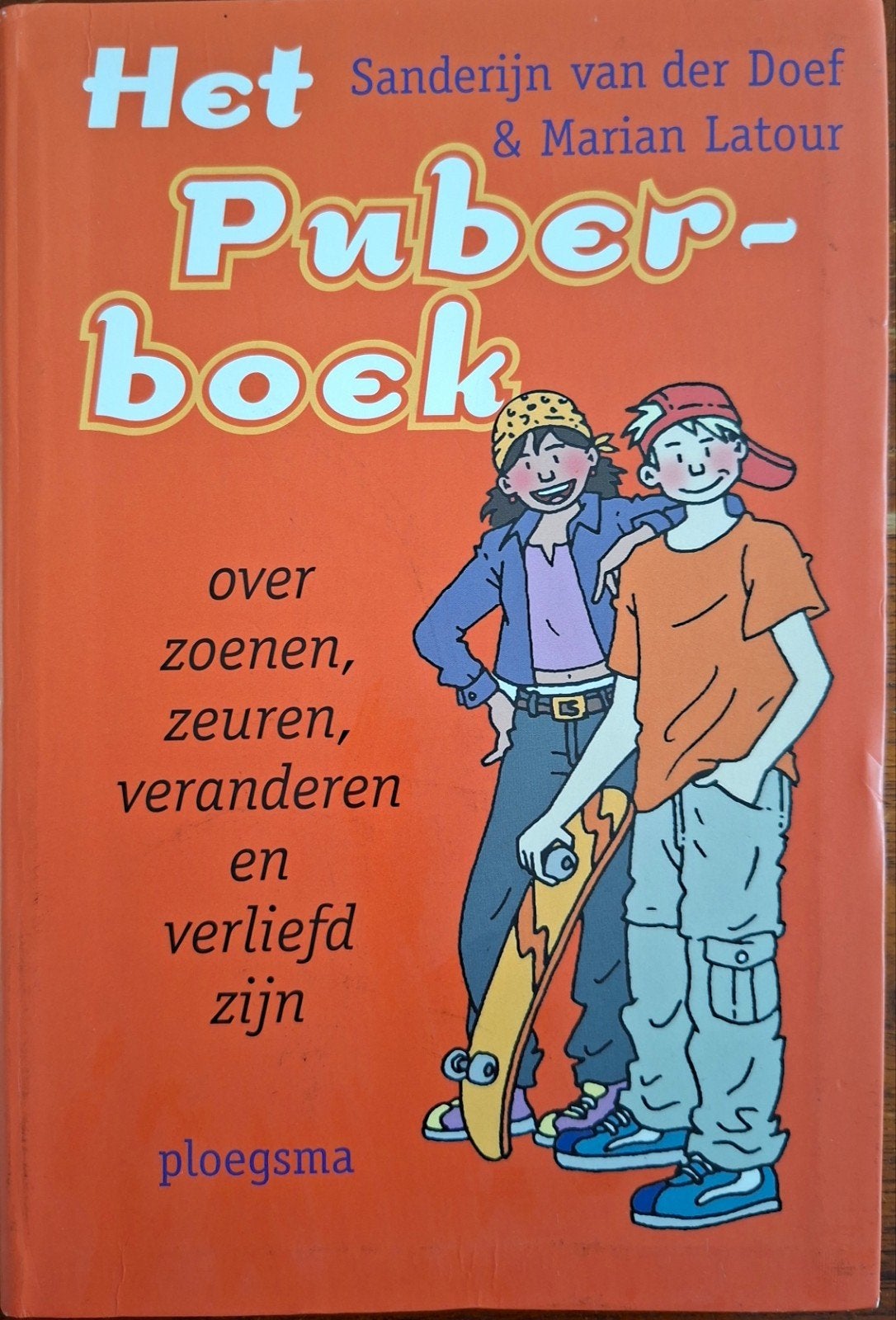 Het puberboek - over zoenen etc, Boeken, Non-fictie, Ophalen of Verzenden, Zo goed als nieuw, Sanderijn van der Doef
