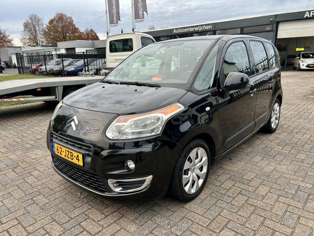 Citroën C3 Picasso 1.4 VTi Aura - Hoge Instap (bj 2009), Auto's, Citroën, Voorwielaandrijving, 15 km/l, Gebruikt, Zwart