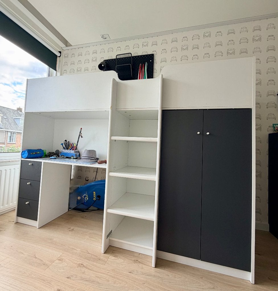Hoogslaper, Ophalen, Gebruikt, Eenpersoons, Minder dan 160 cm