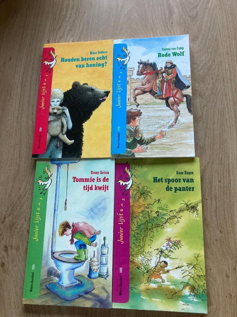 4 boeken junior lijsters, Ophalen of Verzenden, Gelezen