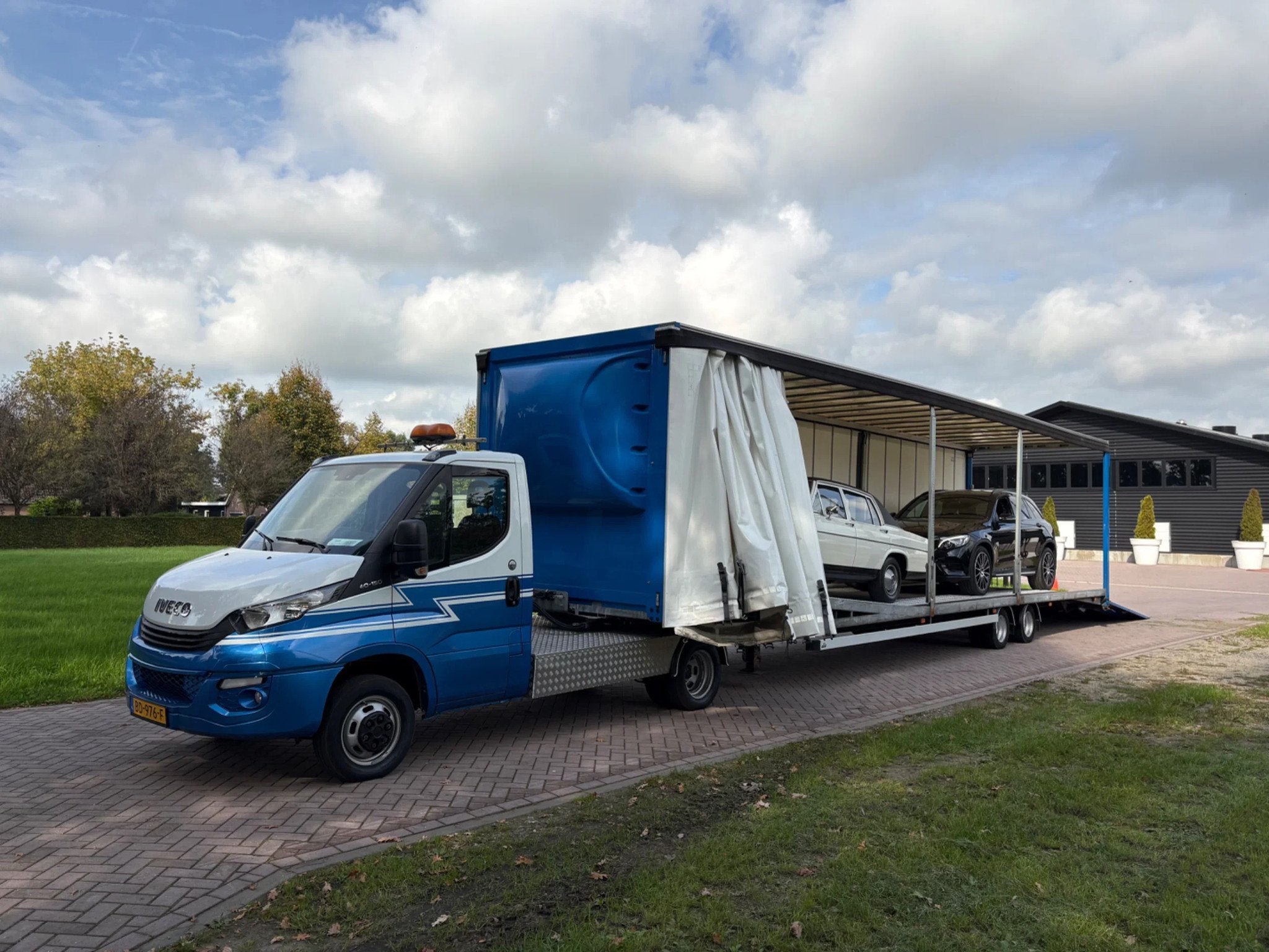 Iveco 40C15 c1e trekker 10.8 ton euro 6 - be oplegger autotr, Achterwielaandrijving, Gebruikt, Euro 6, 4 cilinders