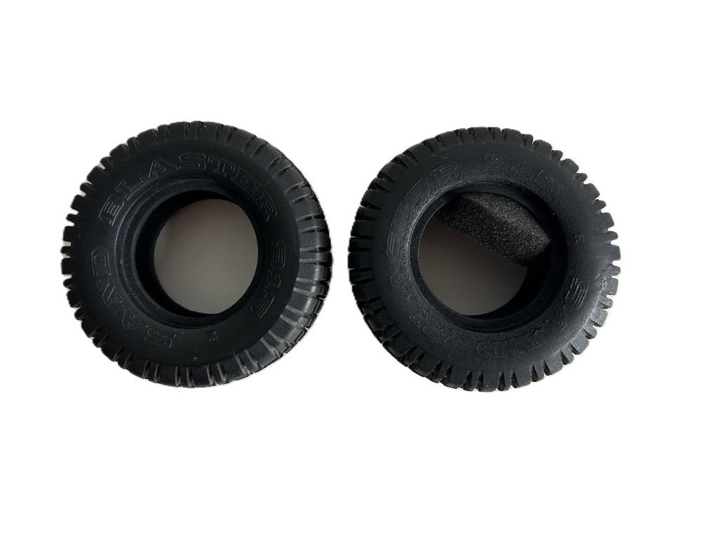 2x Tamiya Sand Blaster 915 banden 1/10 nieuwstaat, Hobby en Vrije tijd, Ophalen of Verzenden, Nieuw, Onderdeel