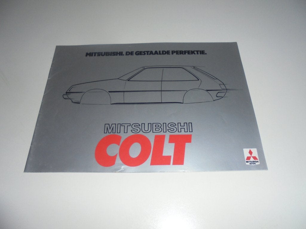 brochure Mitsubishi Colt, Ophalen of Verzenden, Gelezen, Mitsubishi