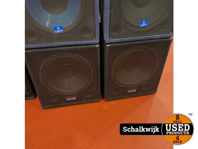 Vonyx SWA15 600 Watt actieve subwoofer - set van 2, Vonyx, Zo goed als nieuw, Support@vonyx.com, BessemerstraÃŸe 2-14
12103 Berlin
Germany