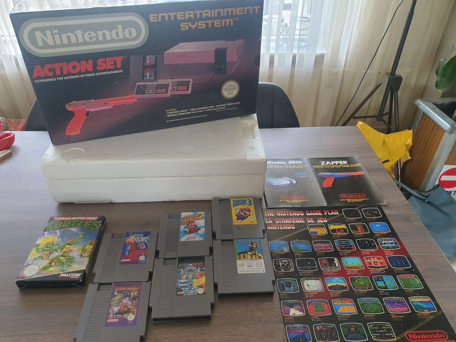 Nintendo nes action set, Ophalen of Verzenden