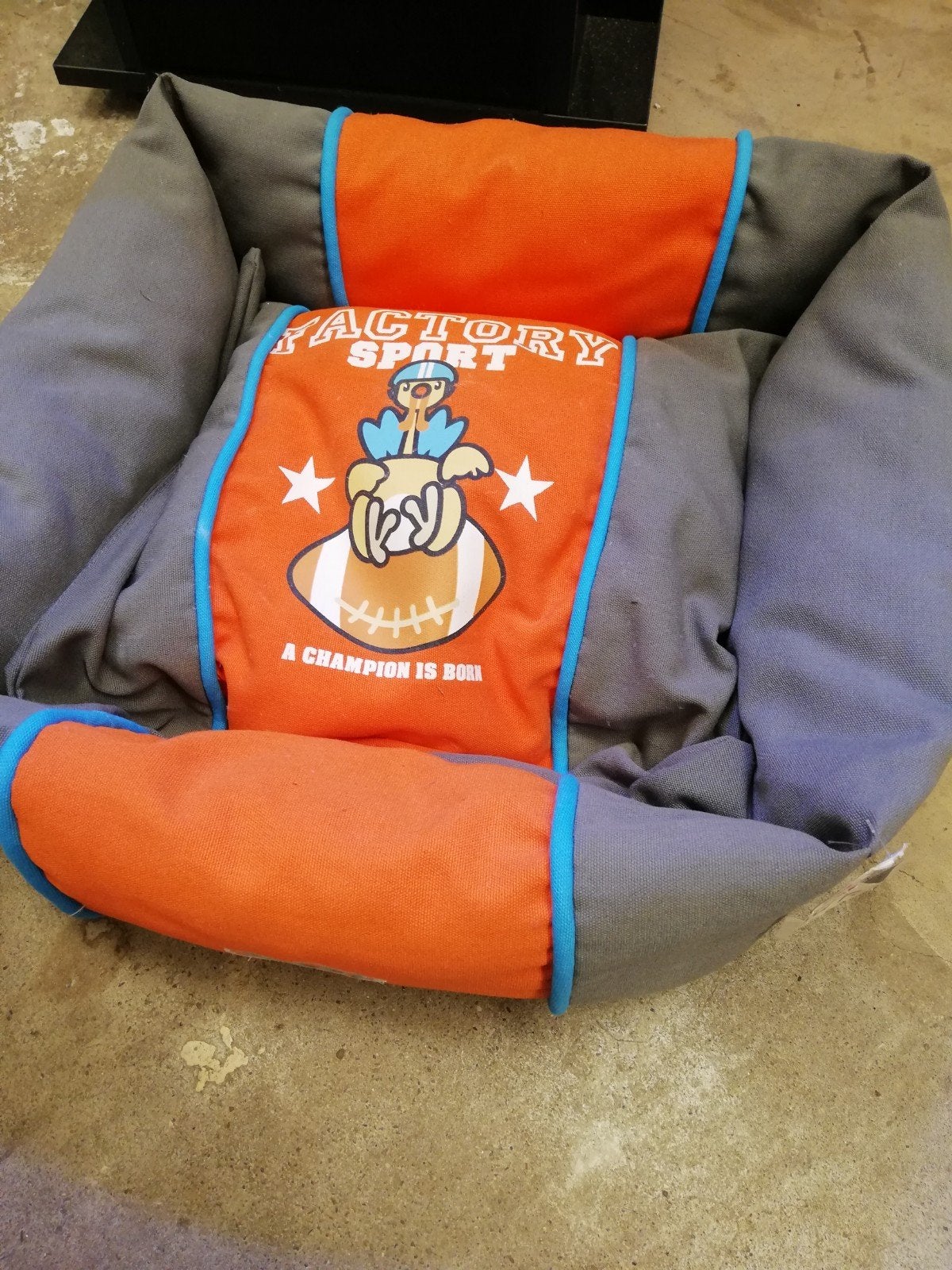 Kleine honden mand Nobby oranje/grijs 45x40cm     nieuw, Ophalen of Verzenden, Nieuw