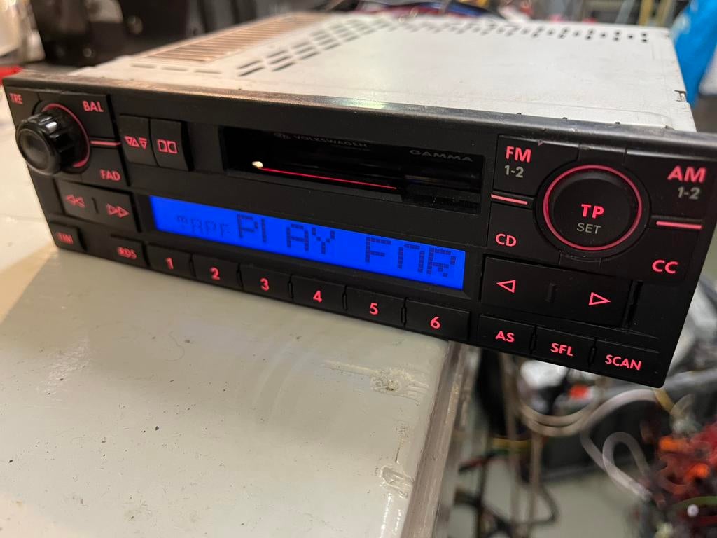 VW Gamma V 5 + CD wisselaar golf bora t4 passat gti vr6, Ophalen of Verzenden, Gebruikt