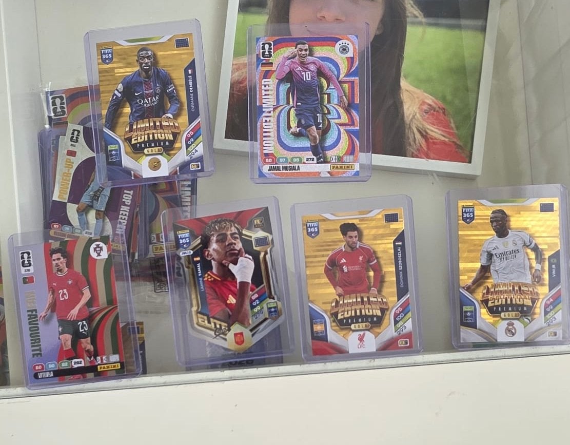 Football cards, Ophalen of Verzenden, Zo goed als nieuw, Losse kaart, Foil