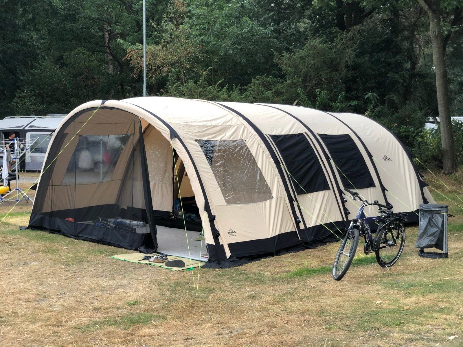 Obelink Miami Easy Air 6 opblaasbare tent, Ophalen, Zo goed als nieuw, Meer dan 6