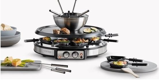 Severin RG 2348 Raclette- Fondue combi grillplaat NIEUW!, Witgoed en Apparatuur, Ophalen of Verzenden, Nieuw, Elektrisch, Fondueset