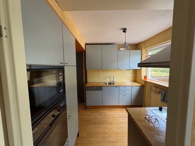 Miele keuken incluusief apparatuur, Ophalen, Gebruikt, Hoekkeuken, Hout