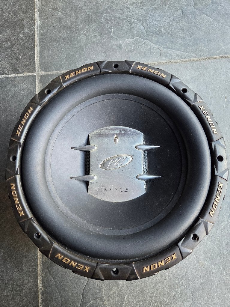 Phoenix xenon gold x12d2 high excursion subwoofer, Auto diversen, Autospeakers, Ophalen, Gebruikt