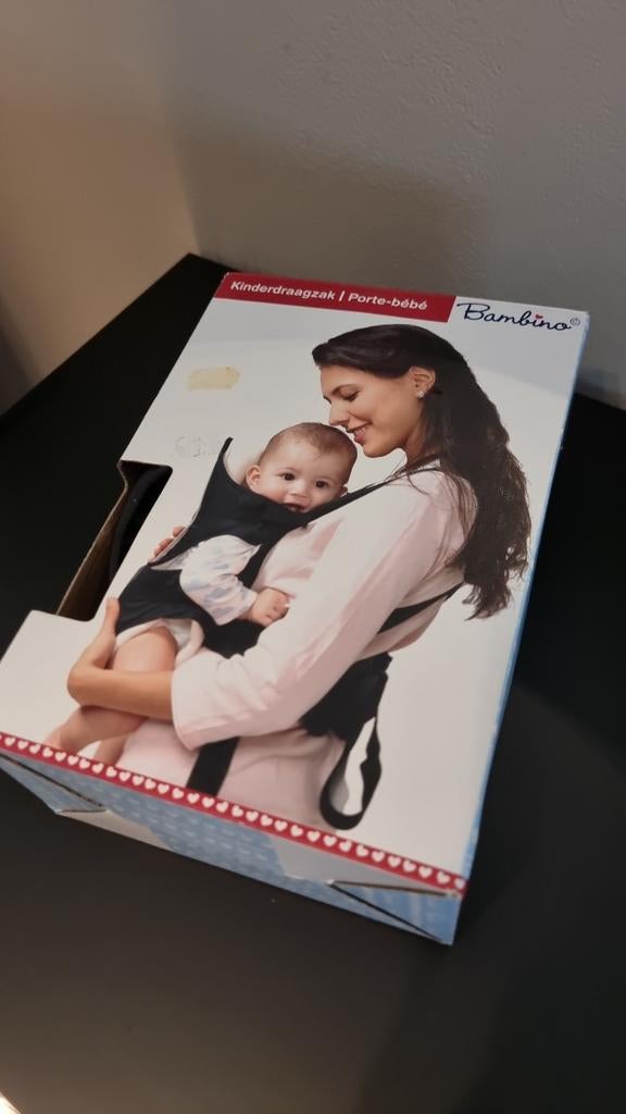 Bambino Kinderdraagzak - Comfortabel en Veilig, Kinderen en Baby's, Babydragers en Draagdoeken, Overige merken, Ophalen of Verzenden