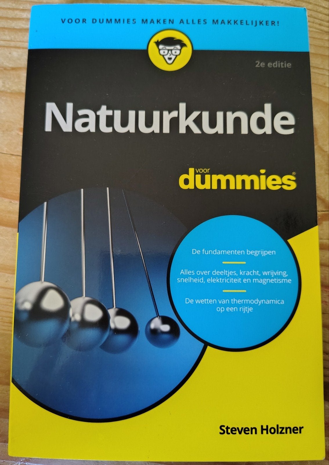 Natuurkunde voor Dummies - 2e editie, Boeken, Ophalen of Verzenden, Zo goed als nieuw, Steven Holzner, Natuurwetenschap