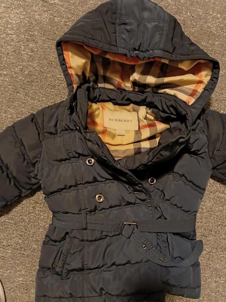 Origineel Burberry kinderjasje - Maat 74, Gebruikt, Meisje, Ophalen of Verzenden, Jasje