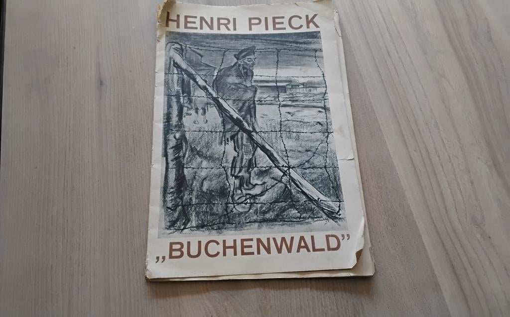 Henri Pieck "Buchenwald" tekeningen concentratiekamp, Ophalen of Verzenden