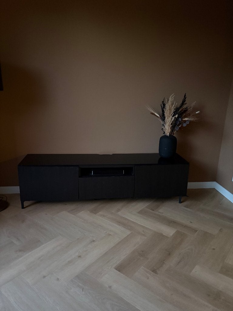 Tv meubel, Ophalen, 150 tot 200 cm, Zo goed als nieuw, Minder dan 100 cm