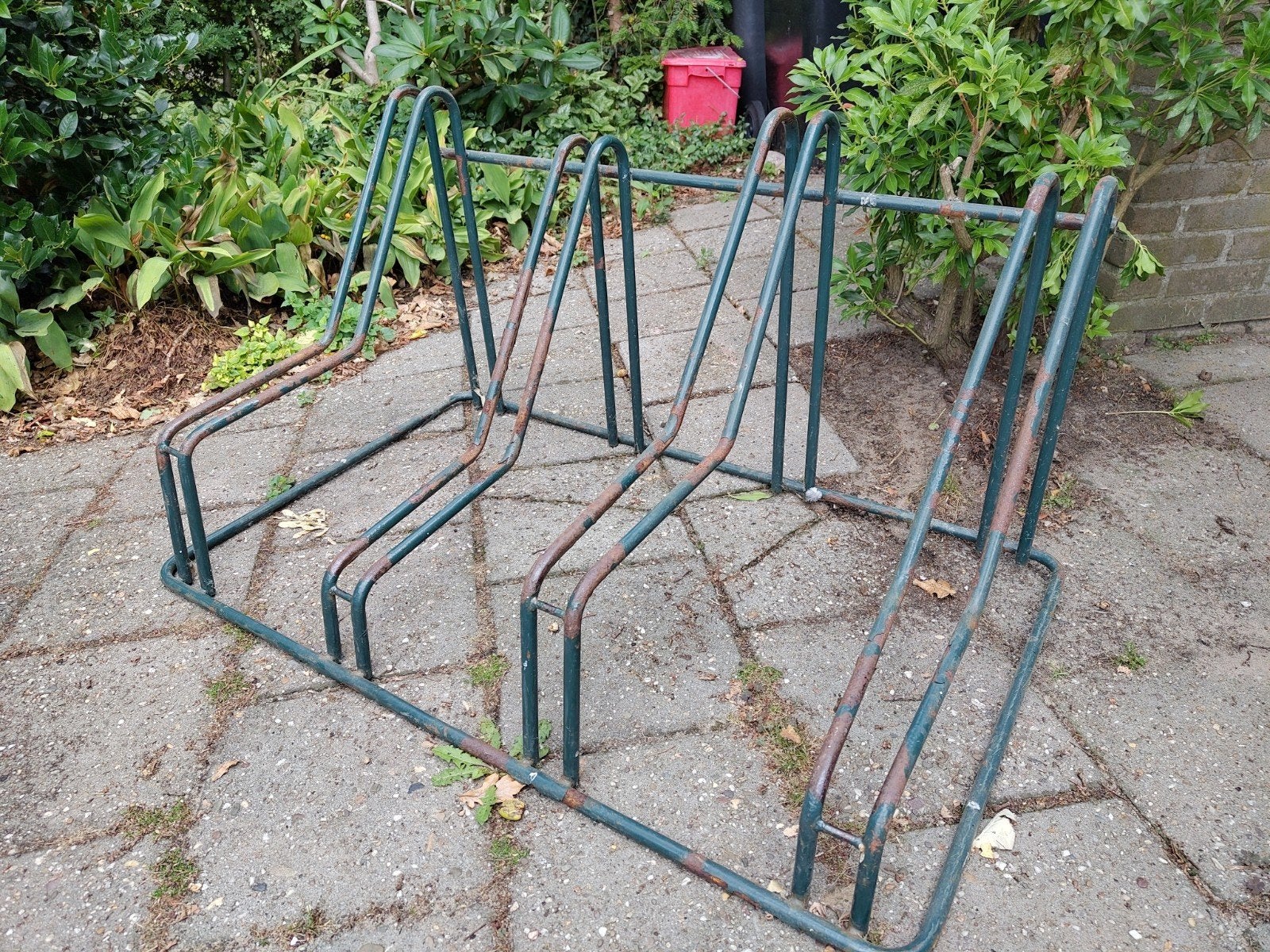 Fietsenrek, Ophalen, Gebruikt