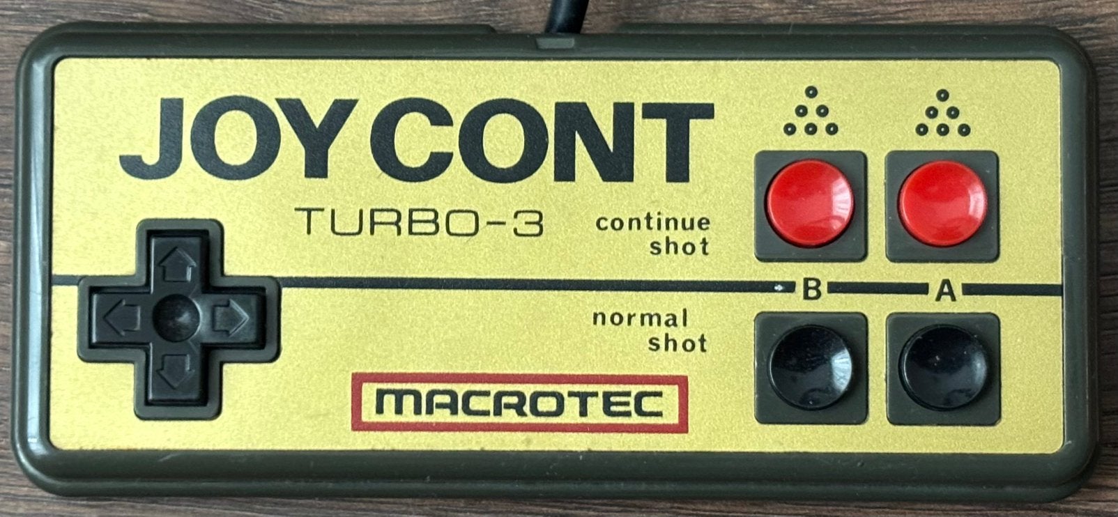 Macrotec JCT-3 MSX joypad met autofire functie, Computers en Software, Vintage Computers, Ophalen of Verzenden