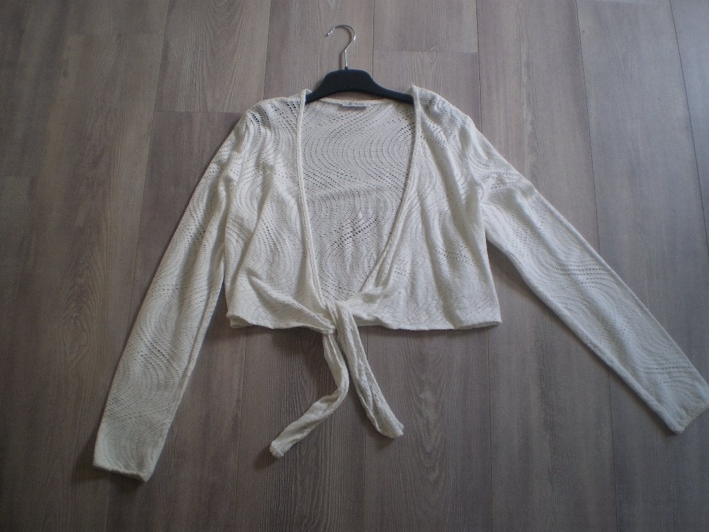 LES BLEUS kort vest maat XL NIEUW, Kleding | Dames, LES BLEUS, Wit, Maat 42/44 (L), Nieuw