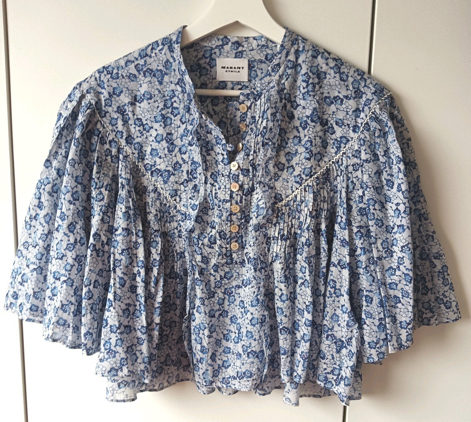 Isabel Marant tuniek in maat 40/42 huidige collectie NIEUW, Blauw, Maat 42/44 (L), Nieuw, Ophalen of Verzenden