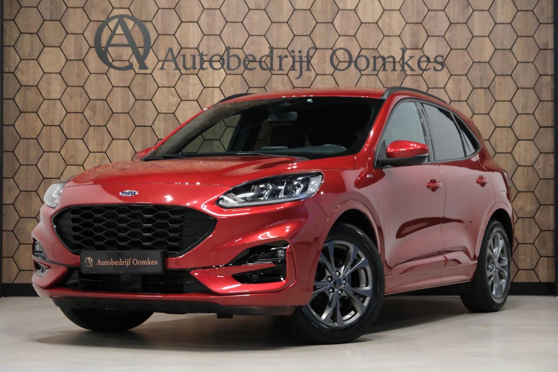 Ford Kuga 1.5 EcoBoost *ST-Line* 67dkm Navi/Camera/Virtual D, Auto's, Voorwielaandrijving, Gebruikt, Zwart, 150 pk
