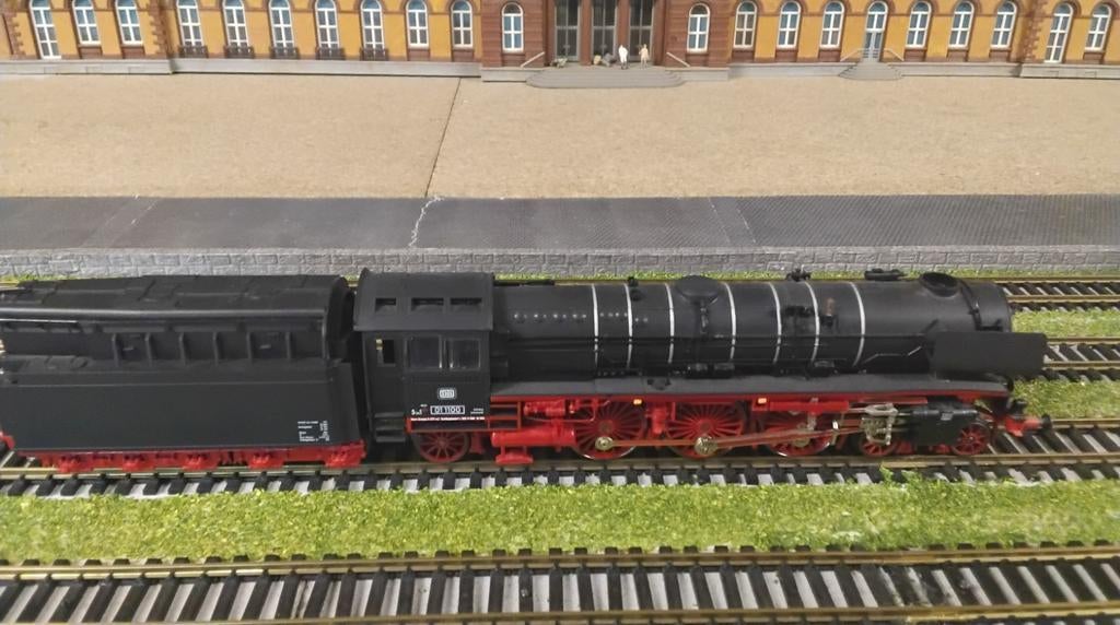 Liliput H0 - 10123 - Stoomlocomotief met tender - BR 01 - DB, Hobby en Vrije tijd, Modeltreinen | H0, Nieuw, Ophalen of Verzenden