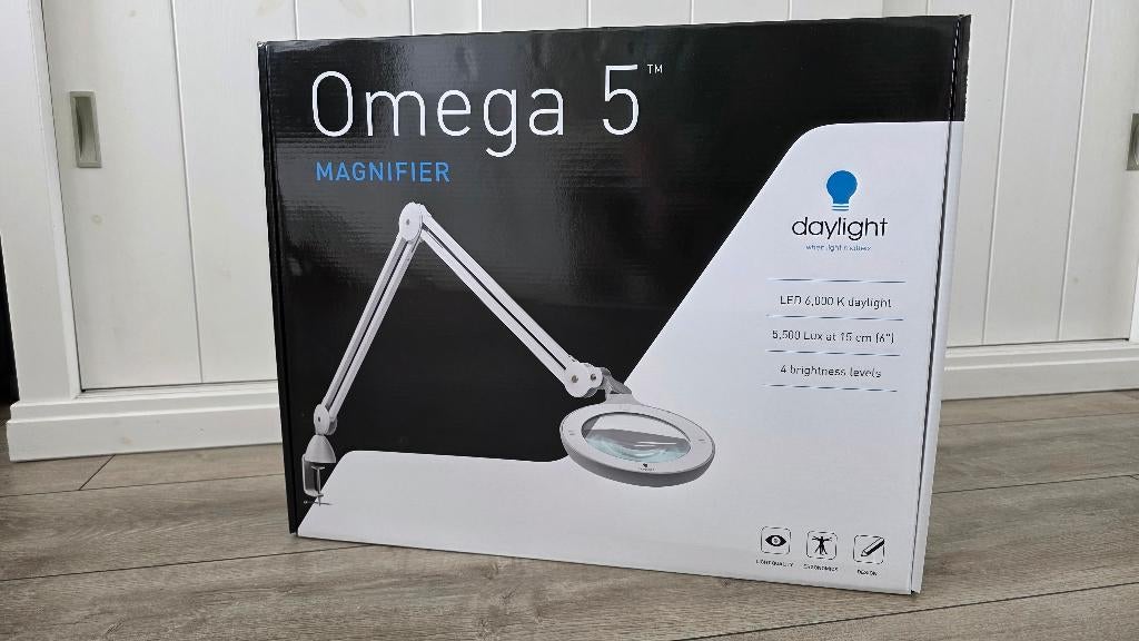 Daylight Omega 5 loeplamp, Hobby en Vrije tijd, Ophalen of Verzenden, Nieuw, Loeplamp