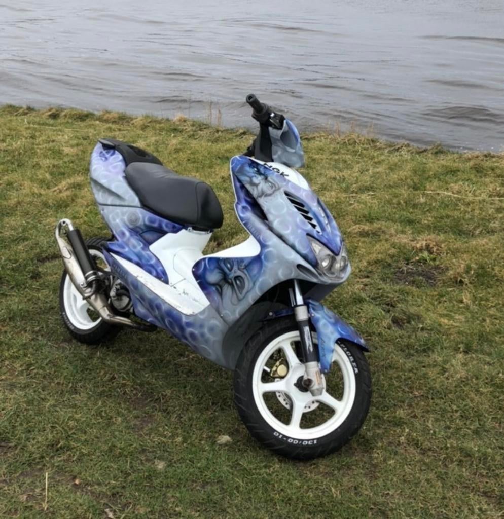 Yamaha Aerox 70cc - Unieke Custom Paint, Ophalen of Verzenden, Gebruikt, Tweetakt, Yamaha