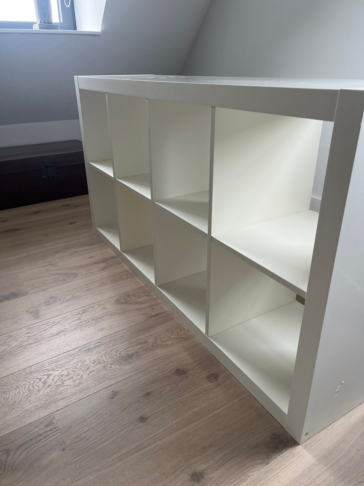 IKEA Kallax Kast Wit - 8 vakken - 2 stuks, Ophalen, Gebruikt