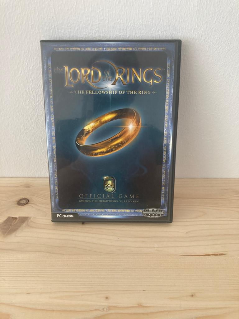 Lord of the Rings: The Fellowship of the Ring PC CD-ROM, Gebruikt, 1 speler, Ophalen of Verzenden, Role Playing Game (Rpg)