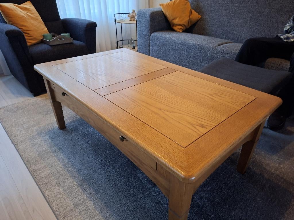 salontafels, Ophalen, 50 tot 100 cm, Eikenhout, 50 tot 100 cm