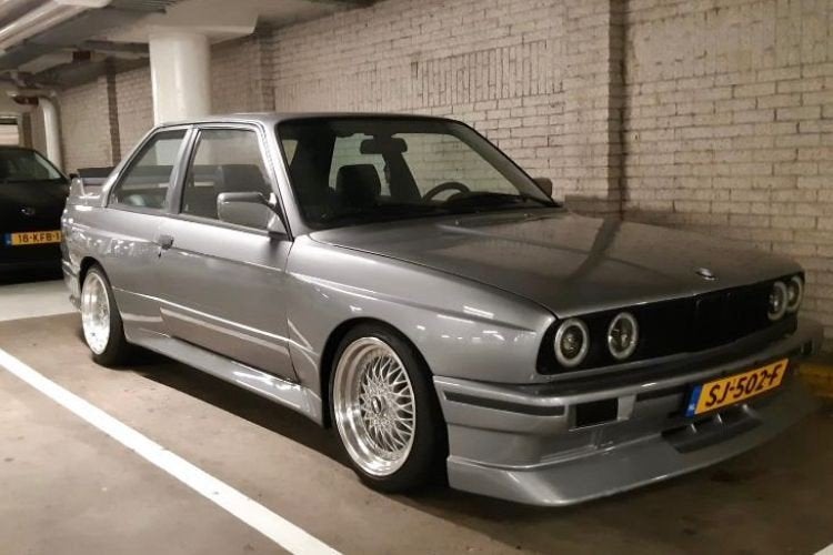 Bmw e30 breedset 16 inch velgen BBS look, Ophalen, Gebruikt, BMW