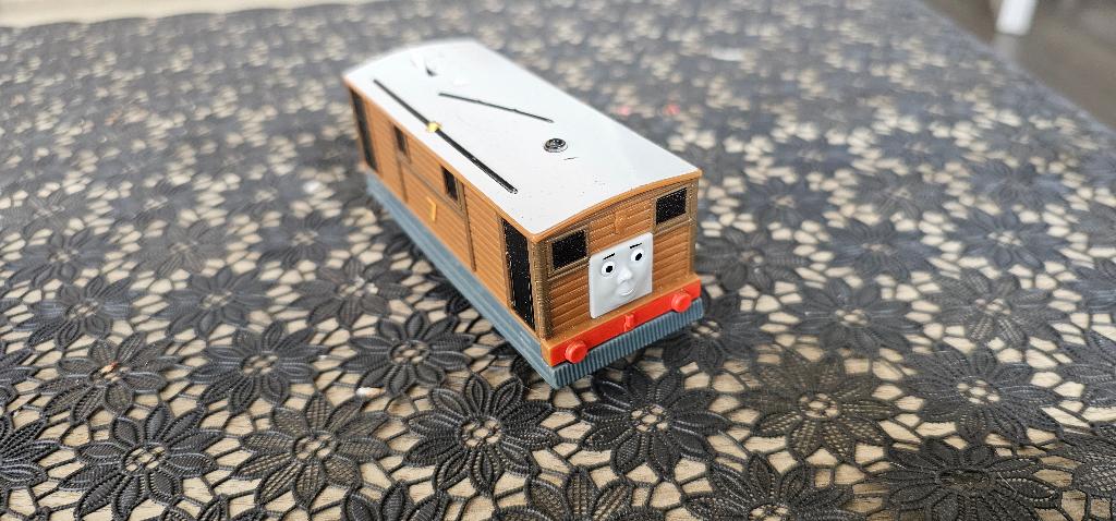 Thomas de trein Trackmaster Toby, Ophalen of Verzenden, Zo goed als nieuw