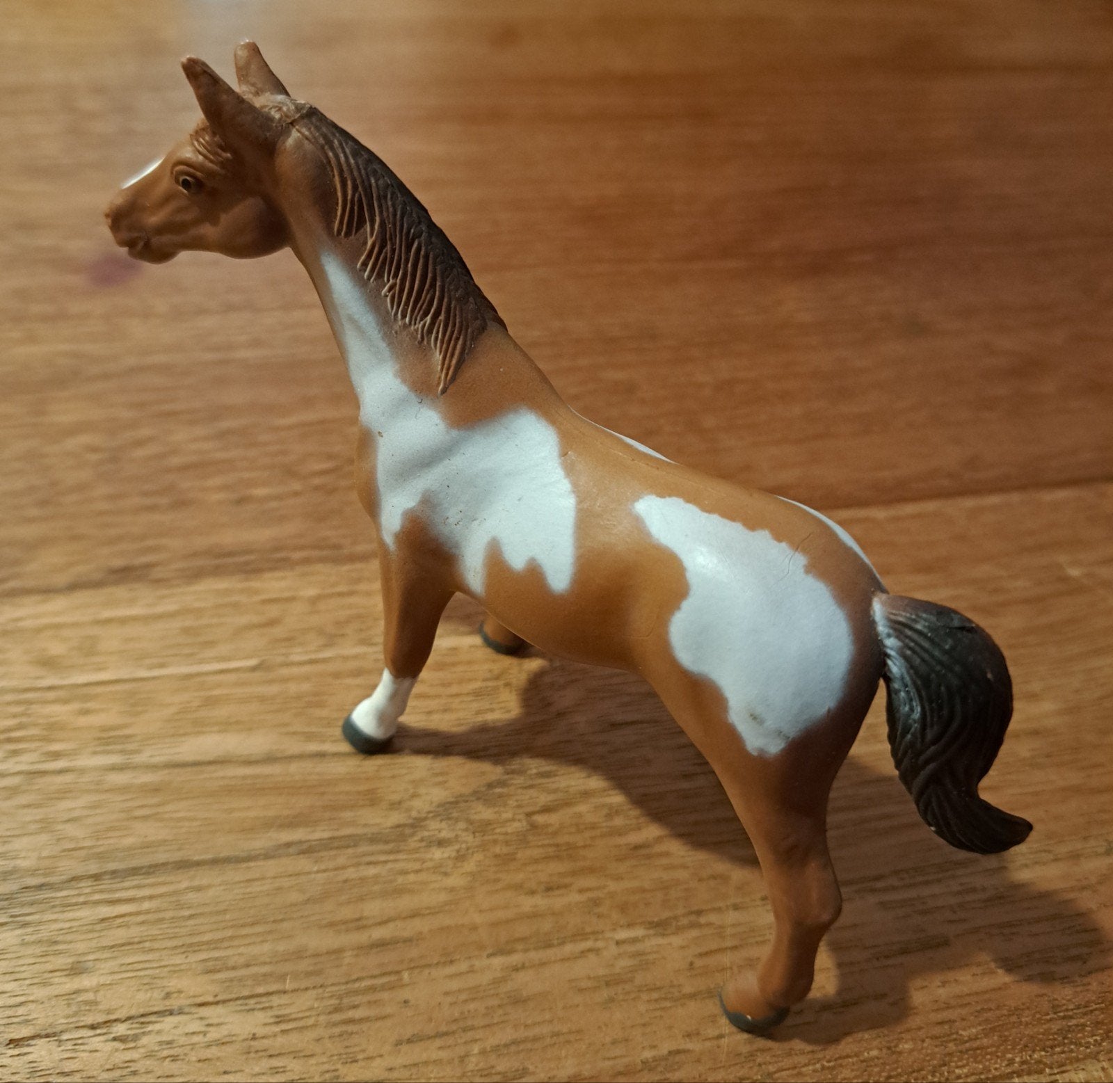 Vintage Toy Major (T.M.) Pinto / Paint Paard – 1994, Ophalen of Verzenden, Gebruikt, Paard, Beeldje of Figuurtje