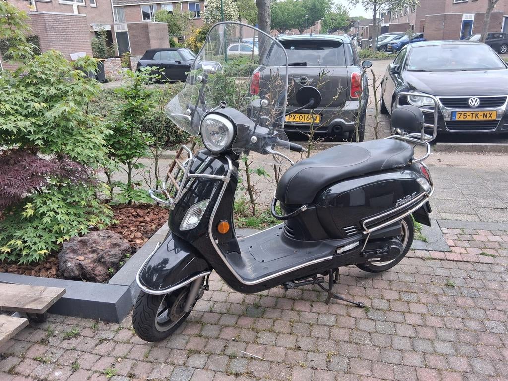 Sym Fiddle 3 bromscooter, Ophalen, Gebruikt, Maximaal 45 km/u, Benzine