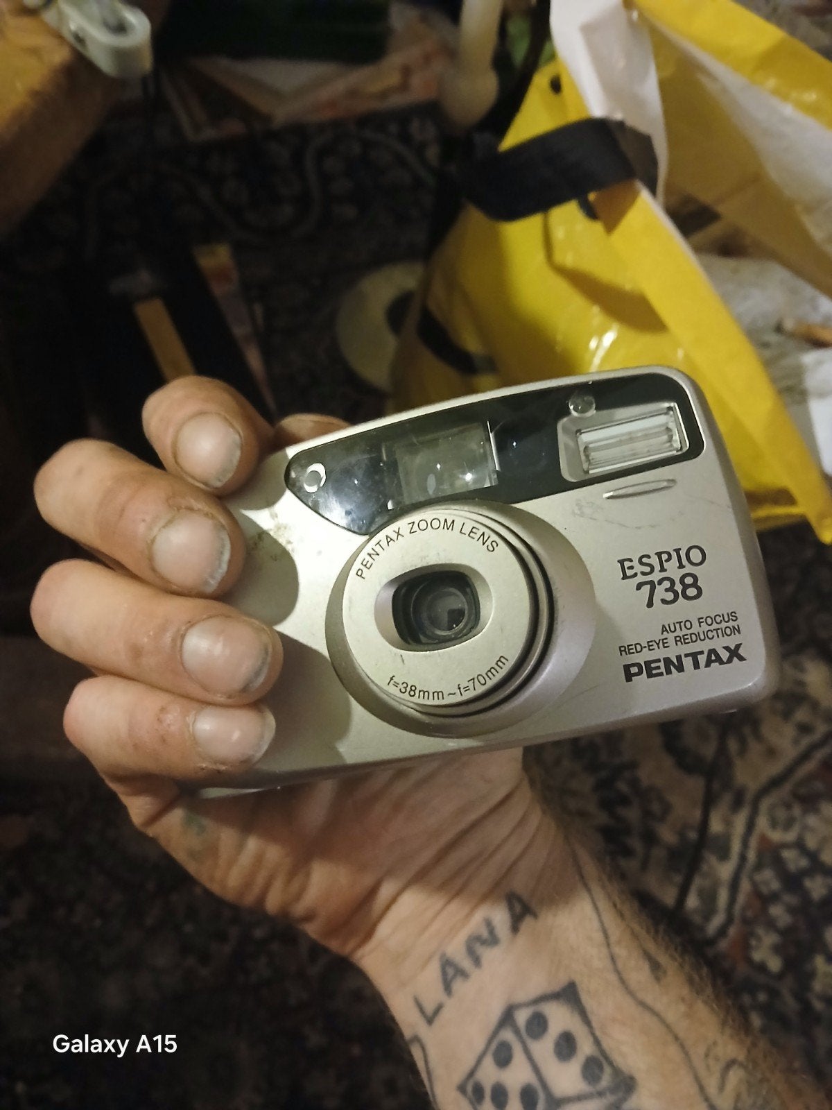 Pentax Espio 738 Compact Camera - fimgeteste Camera, Ophalen of Verzenden, Gebruikt, Compact, Pentax