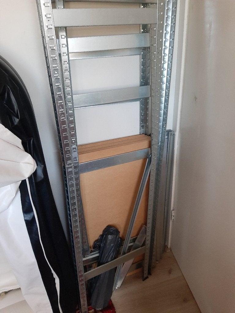 Stellingkast, Ophalen, Gebruikt