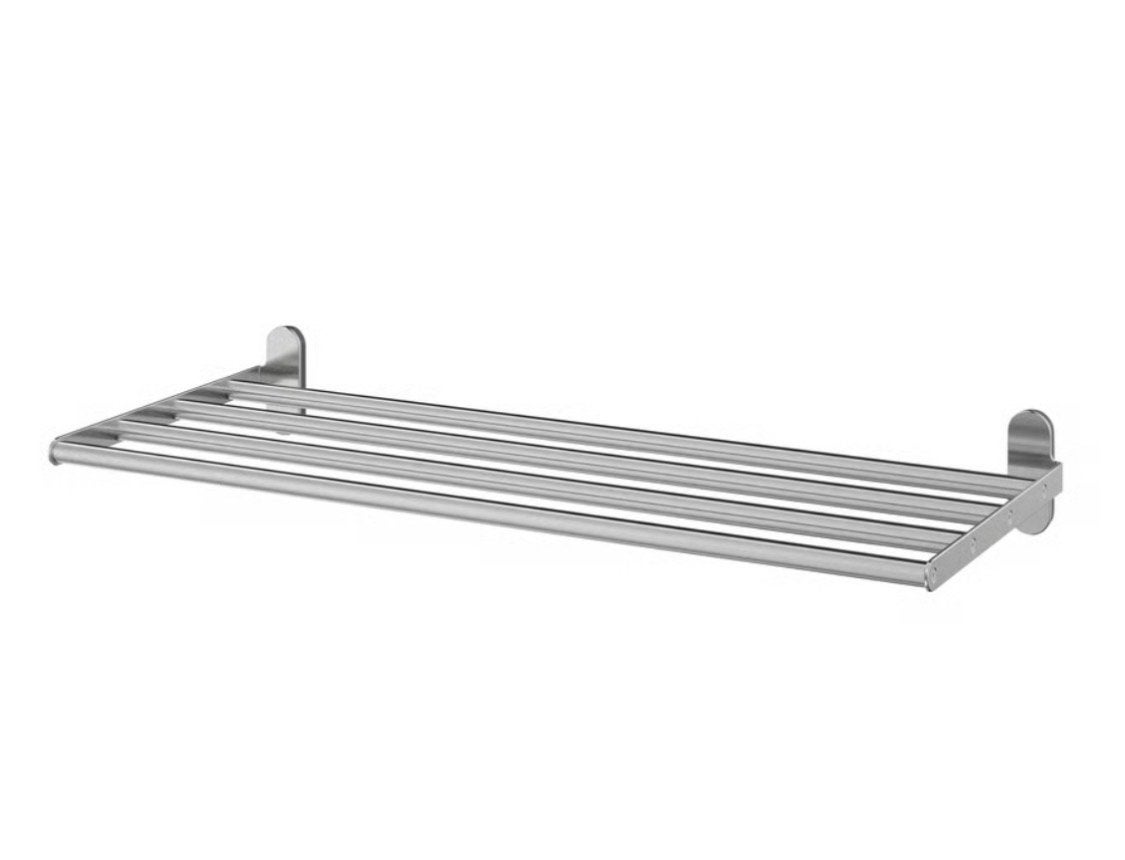 IKEA BROGRUND Handdoekenrek / Badkamerrek - Nieuw in doos, Handdoekenrek, Nieuw, Zilver, Ophalen