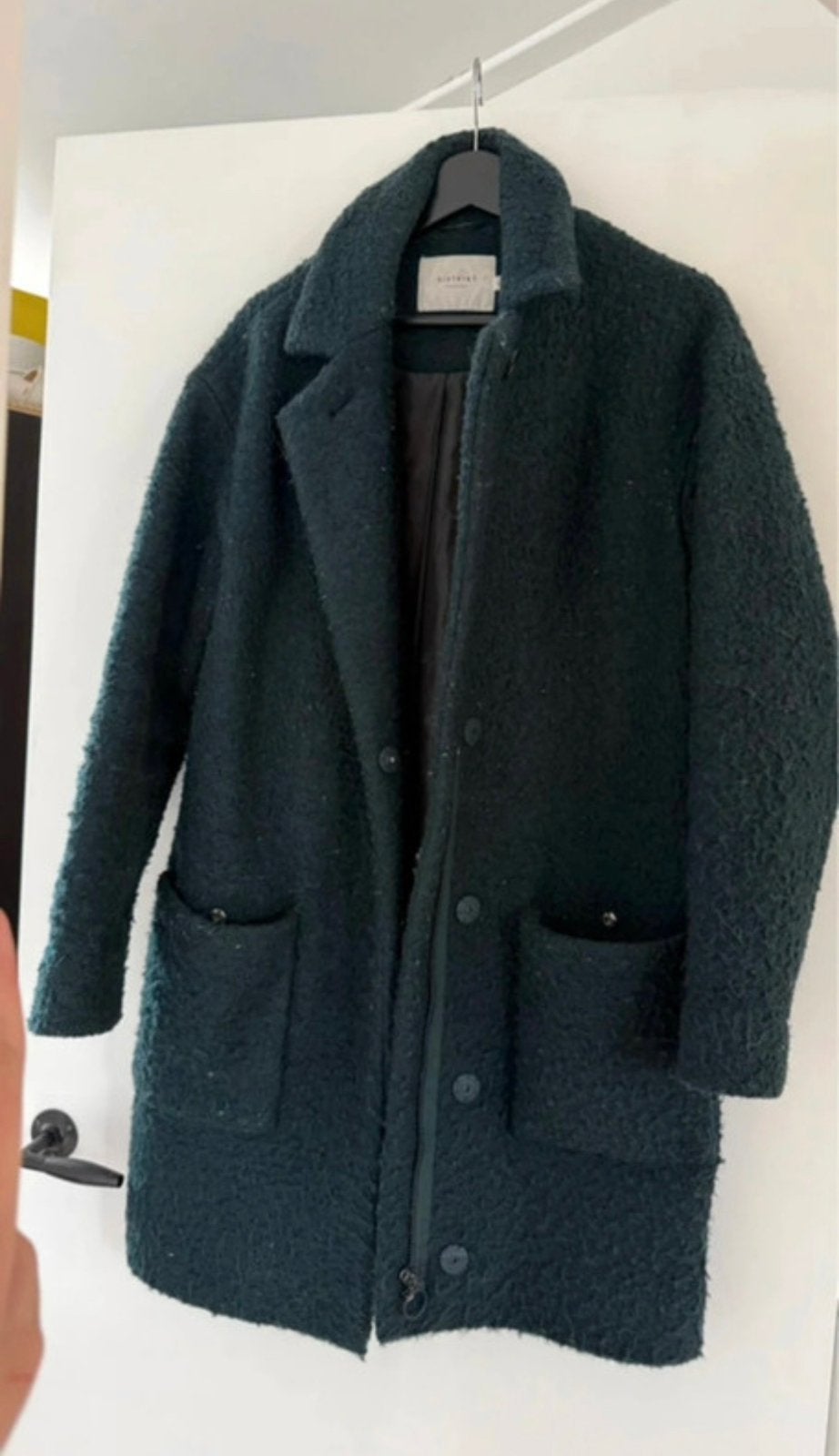 Winterjas, Ophalen of Verzenden, Gedragen, Maat 36 (S), Blauw