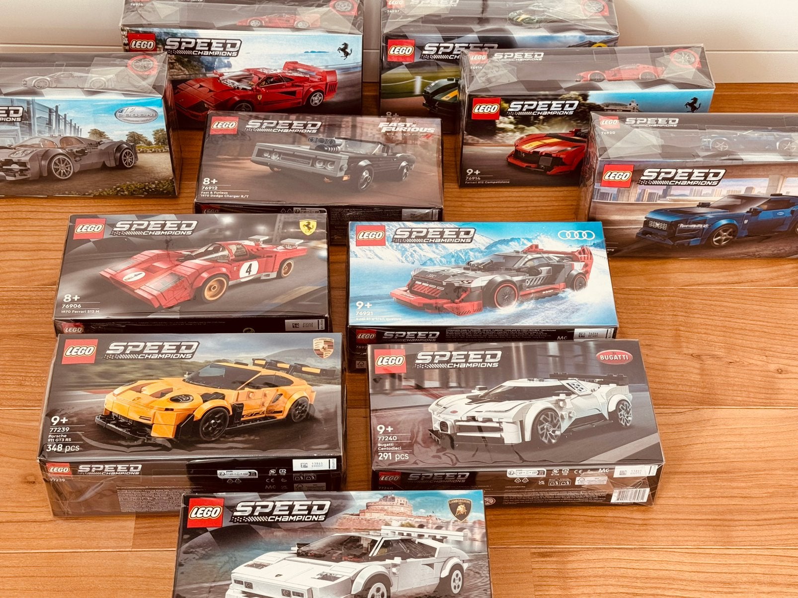 Unieke verzameling Lego Speed Champions (alles nieuw), Kinderen en Baby's, Ophalen, Lego, Nieuw, Complete set