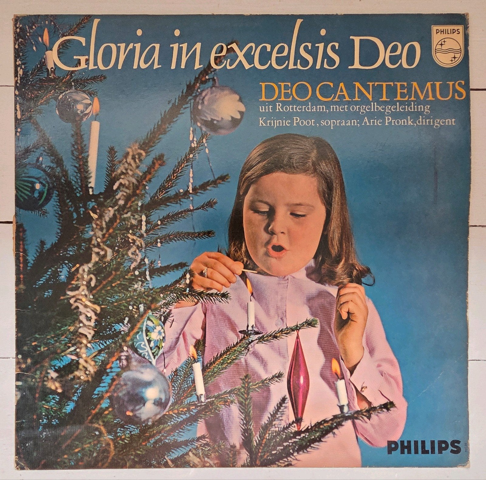 Gloria in Excelsis Deo - Kerstliederen LP, Cd's en Dvd's, Ophalen of Verzenden, Gebruikt, 12 inch, LP