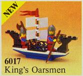 Lego Castle Lion Knights / Crusaders 6017 King's Oarsmen, Kinderen en Baby's, Speelgoed | Duplo en Lego, Lego, Ophalen of Verzenden