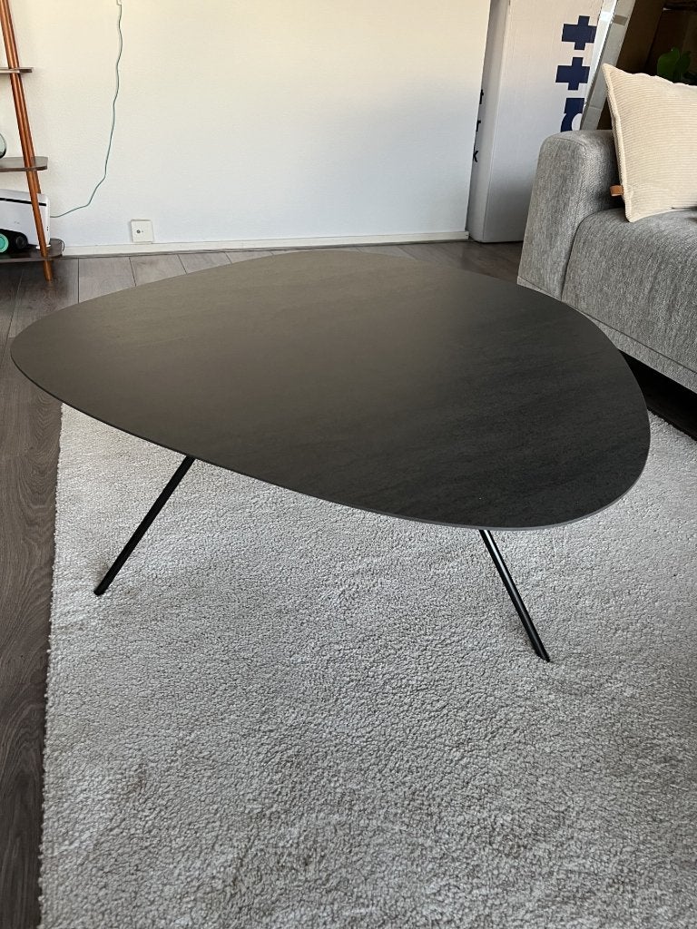 Leolux Liliom salontafel, Ophalen, 100 tot 150 cm, Design, 50 tot 100 cm