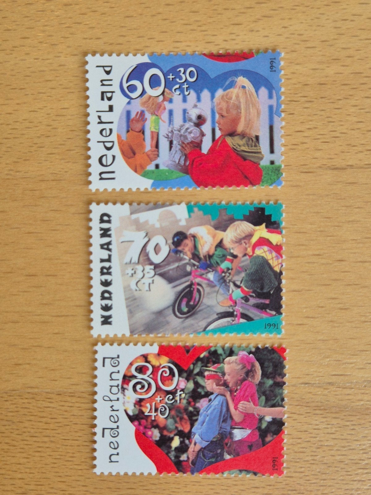 Nederland 1991 kinderpostzegels, Ophalen of Verzenden, Na 1940, Postfris