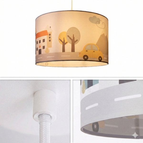 Hanglamp - Hugo wit - Kinderkamer, Overige materialen, Nieuw, Ophalen of Verzenden, Nvt
