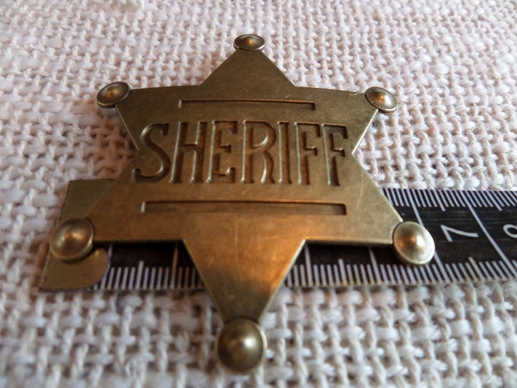 Sheriff badge, Ophalen of Verzenden, Nieuw